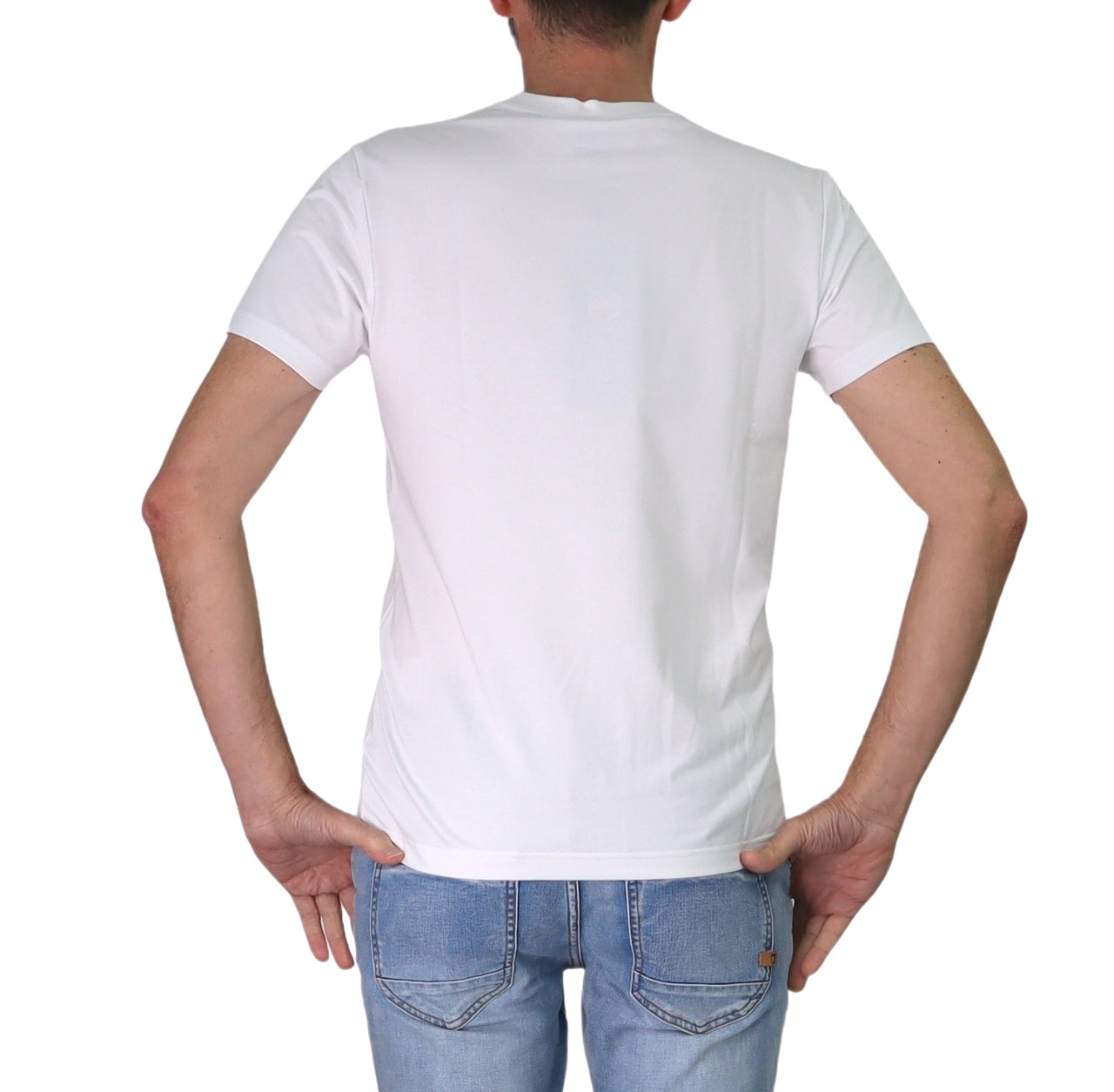 COLMAR t-shirt uomo manica corta girocollo 7530 8ZB TECHNICALITY 01 BIANCO estate 2026