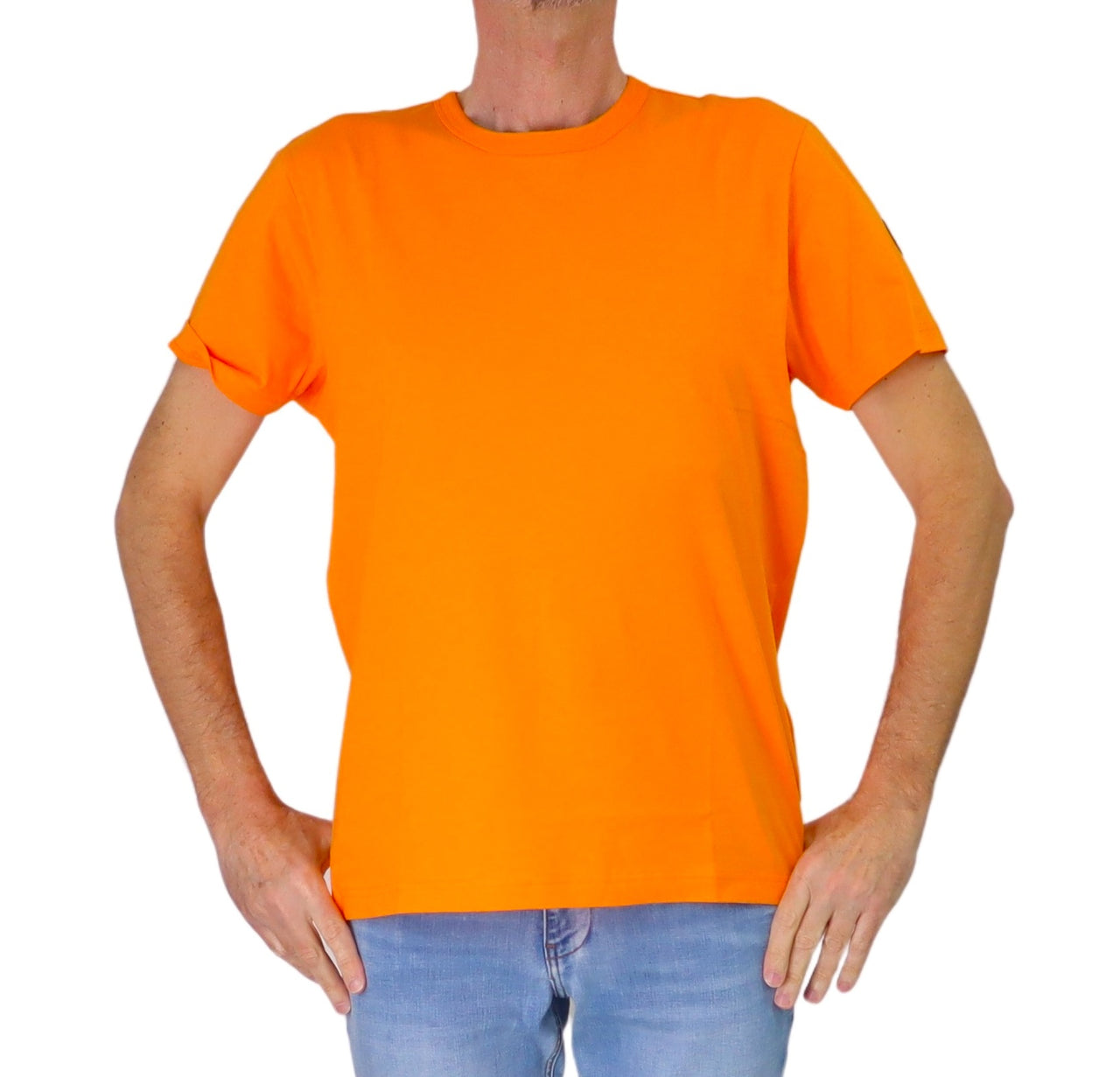 COLMAR t-shirt uomo manica corta girocollo cotone 7540 6SH FRIDA 767 ARANCIONE estate 2026