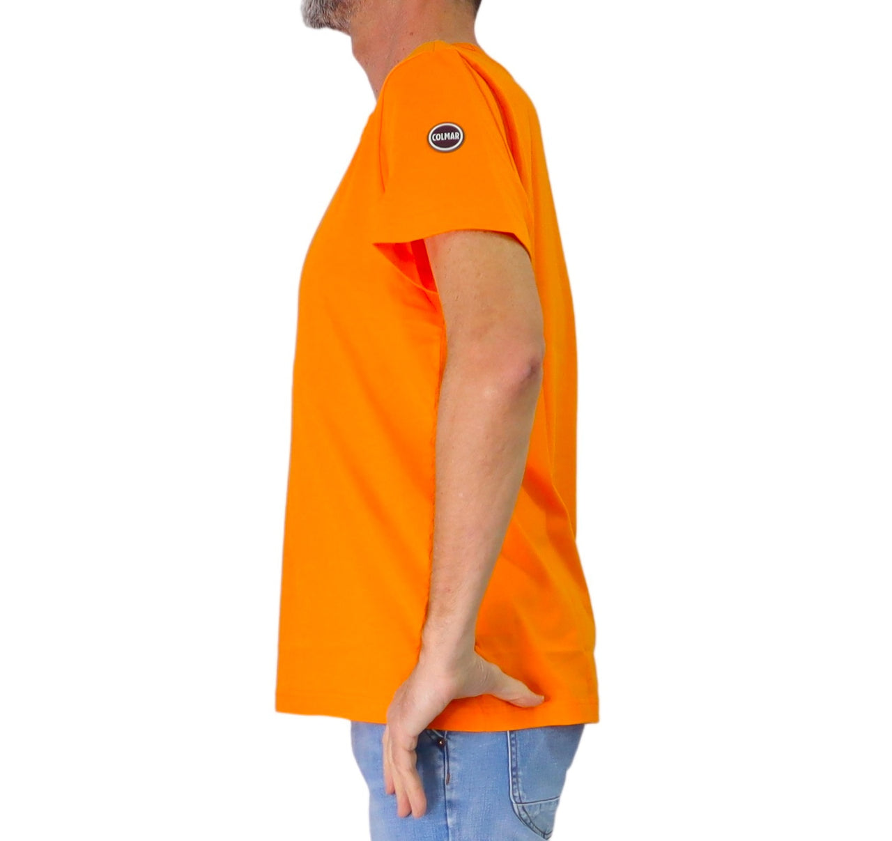 COLMAR t-shirt uomo manica corta girocollo cotone 7540 6SH FRIDA 767 ARANCIONE estate 2026