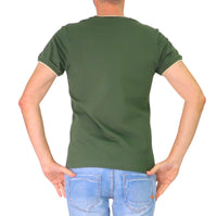 Thumbnail for COLMAR t-shirt uomo manica corta girocollo cotone 7506R 4SH MONDAY 769 VERDE estate 2026