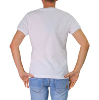 Thumbnail for COLMAR t-shirt uomo manica corta girocollo cotone 7506R 4SH MONDAY 01 BIANCO estate 2026
