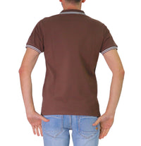 Thumbnail for COLMAR polo uomo manica corta cotone 7699 4SH MONDAY 768 MARRONE estate 2026