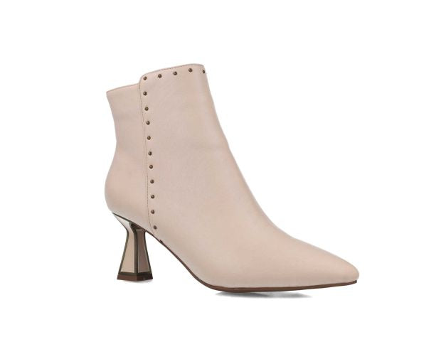 MENBUR stivali bassi donna tacco 65 simil pelle 24570 0006 PANNA inverno 2023