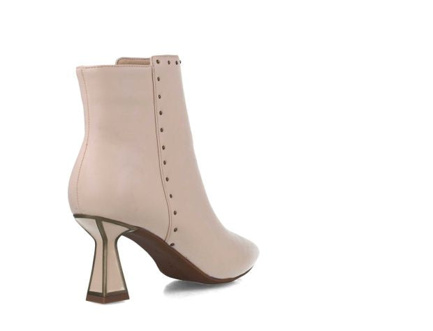 MENBUR stivali bassi donna tacco 65 simil pelle 24570 0006 PANNA inverno 2023