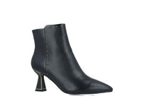 Thumbnail for MENBUR stivali bassi donna tacco 65 simil pelle 24570 0001 NERO inverno 2023