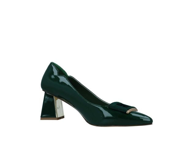 MENBUR scarpe donna decolletè punta tacco 55 24526 0046 VERDE inverno 2023