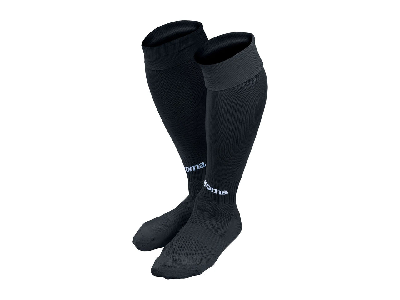 JOMA calzettoni calcio con piede adulto 400054.100 NERO kit 10 paia