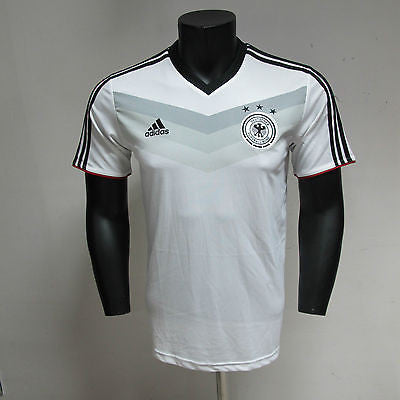 ADIDAS maglia allenamento GERMANIA VINTAGE mo.DFB H art.G75077 col.NERO/BIA tg.M - dodo.club