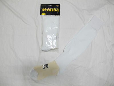 ERREA' calzettoni calcio con piede modello A410 ADULT colore BIANCO KIT da 30 PAIA - dodo.club