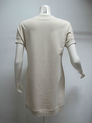 PEUTEREY abito donna manica corta mod.CAMELIE col.BEIGE tg.42 estate 2014 - dodo.club