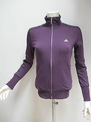 ADIDAS felpa donna con zip art.SPIRIT OF DAN L09338 col.BORDEAUX tg.42 dodo.club