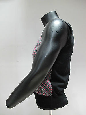 BECOME gilet uomo lana modello 512727A colore NERO/GRIGIO/FUXIA inverno 2012 - dodo.club - 3
