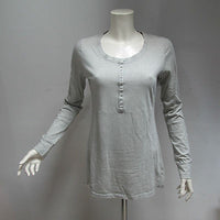 Thumbnail for VIRTUS PALESTRE t-shirt m/lunga donna mod.C2VP7130729D col.BEIGE/GRIGIO inv.2013 - dodo.club