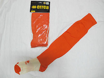 ERREA' calzettoni calcio con piede modello A410 ADULT colore ARANCIO KIT da 20 PAIA - dodo.club