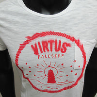 Thumbnail for VIRTUS PALESTRE t-shirt uomo m/corta mod.C1VP7250601U col.BIANCO tg.XL est.2013 - dodo.club