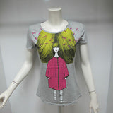 PEUTEREY t-shirt donna modello NORITA MEL colore GRIGIO MELANGE estate 2015 - dodo.club - 1