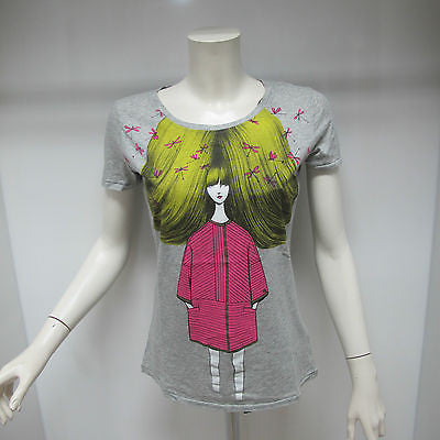 PEUTEREY t-shirt donna modello NORITA MEL colore GRIGIO MELANGE estate 2015 - dodo.club - 1