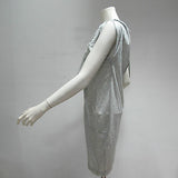 TANKUS abito donna s/maniche art.T107-157 col.GRIGIO CHIARO tg.S estate 2012 - dodo.club - 3