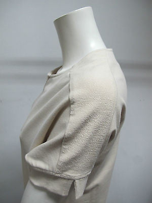 PEUTEREY abito donna manica corta mod.CAMELIE col.BEIGE tg.42 estate 2014 - dodo.club