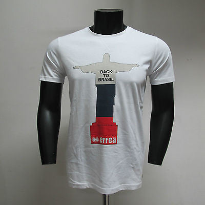 ERREA'REPUBLIC t-shirt uomo m/corta modello JESUS colore BIANCO/BLU estate 2014 - dodo.club - 1