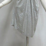 TANKUS abito donna s/maniche art.T107-157 col.GRIGIO CHIARO tg.S estate 2012 - dodo.club