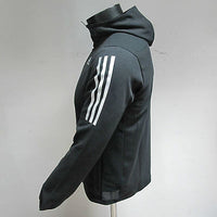 Thumbnail for ADIDAS felpa uomo con zip e cappuccio mod.S18228 col.NERO tg.XS estate 2015 - dodo.club