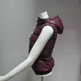 ERREA' REPUBLIC gilet donna modello LEDA colore BORDEAUX/NERO inverno 2014 - dodo.club - 3