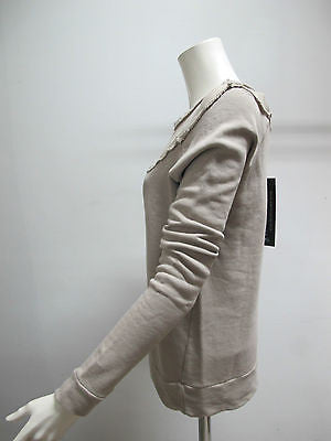 EUROPEAN CULTURE felpa donna art.45D0 col.BEIGE MEDIO tg.L estate 2013 - dodo.club