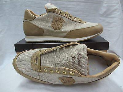 RYAL scarpe uomo "SNEAKERS" modello ITALY CANVAS color BEIGE (taupe) estate 2014 - dodo.club - 1