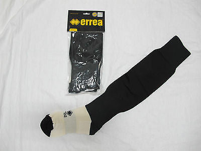 ERREA' calzettoni calcio con piede modello A410 ADULT colore NERO KIT da 20 PAIA - dodo.club