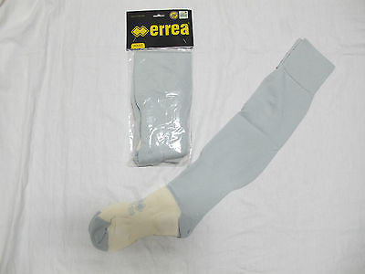 ERREA' calzettoni calcio con piede modello A410 ADULT colore GRIGIO KIT da 20 PAIA - dodo.club