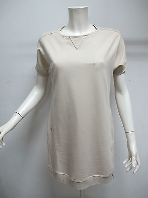 PEUTEREY abito donna manica corta mod.CAMELIE col.BEIGE tg.42 estate 2014 - dodo.club