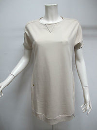 Thumbnail for PEUTEREY abito donna manica corta mod.CAMELIE col.BEIGE tg.42 estate 2014 - dodo.club