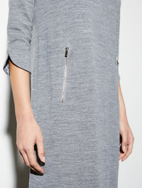 Thumbnail for PENNYBLACK abito donna tunica jersey RICCIOLI G6240622 1 GRIGIO inverno 2023
