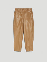 Thumbnail for PENNYBLACK  pantalone donna carrot ecopelle DIARIO 37840121 1 BEIGE inverno 2021