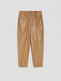 PENNYBLACK  pantalone donna carrot ecopelle DIARIO 37840121 1 BEIGE inverno 2021