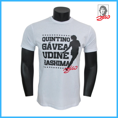 Loja do ZICO - t-shirt UOMO art. "LA STORIA" colore bianco, in cotone, taglia ADULTO