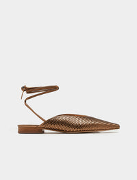 Thumbnail for PENNYBLACK sandali donna mules intrecciate flat DARINA BRONZO estate 2022