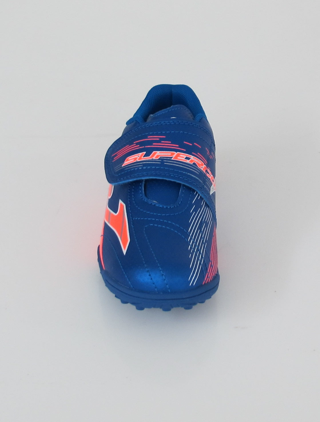 JOMA scarpe calcetto turf bimbo velcro SUPERCOPA 2204 SCJS2204TFV AZZURRO 2022