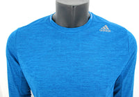 Thumbnail for ADIDAS t-shirt uomo manica lunga SN AI8348 colore AZZURRO SCURO estate 2015