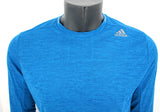 ADIDAS t-shirt uomo manica lunga SN AI8348 colore AZZURRO SCURO estate 2015