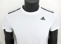 Thumbnail for ADIDAS t-shirt uomo manica corta COOL365 AJ5505 colore BIANCO estate 2016