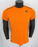 ADIDAS t-shirt uomo manica corta COOL365 TEE AJ5506 colore ARANCIO estate 2016