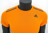 ADIDAS t-shirt uomo manica corta COOL365 TEE AJ5506 colore ARANCIO estate 2016