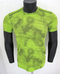 Thumbnail for ADIDAS t-shirt uomo manica corta CLIMACHILL AI8317 colore VERDE FLUO/NERO estate 2016