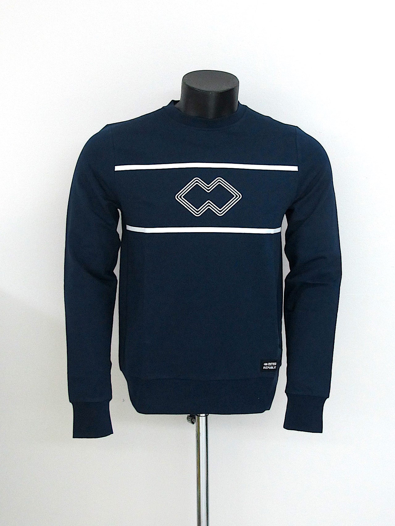 ERREA' REPUBLIC felpa uomo TREND R19G0Q0Z00090 colore BLU estate 2019