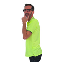 Thumbnail for PEUTEREY polo uomo manica corta BENI PEU394399012083 530 GIALLO FLUO estate 2022