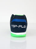 JOMA scarpe calcetto indoor TOP FLEX 903 TOPW.903.IN colore BLU/VERDE luglio 2019