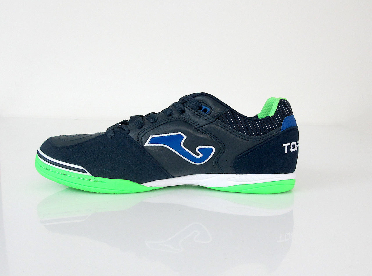 JOMA scarpe calcetto indoor TOP FLEX 903 TOPW.903.IN colore BLU/VERDE luglio 2019