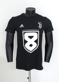 ADIDAS t-shirt JUVE celebrativa scudetto 2019 FT5891 colore NERO maggio 2019